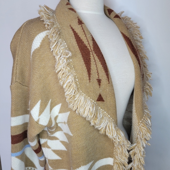 Cocogiò open shawl cardigan - Picture 4 of 9